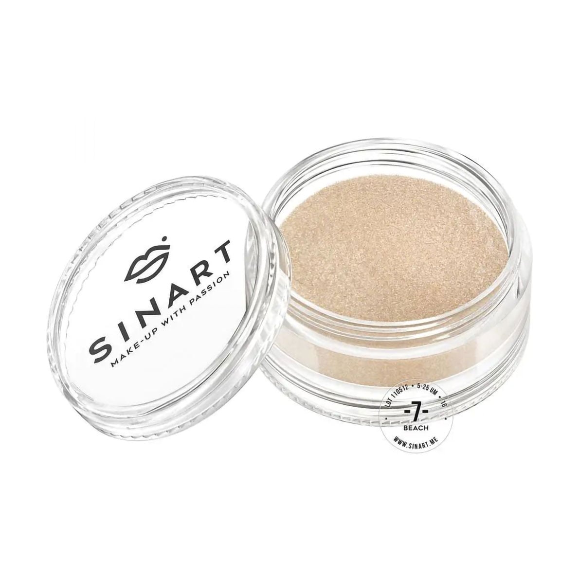 Пігмент для повік Sinart Make-Up With Passion, 7 Beach, 1 г